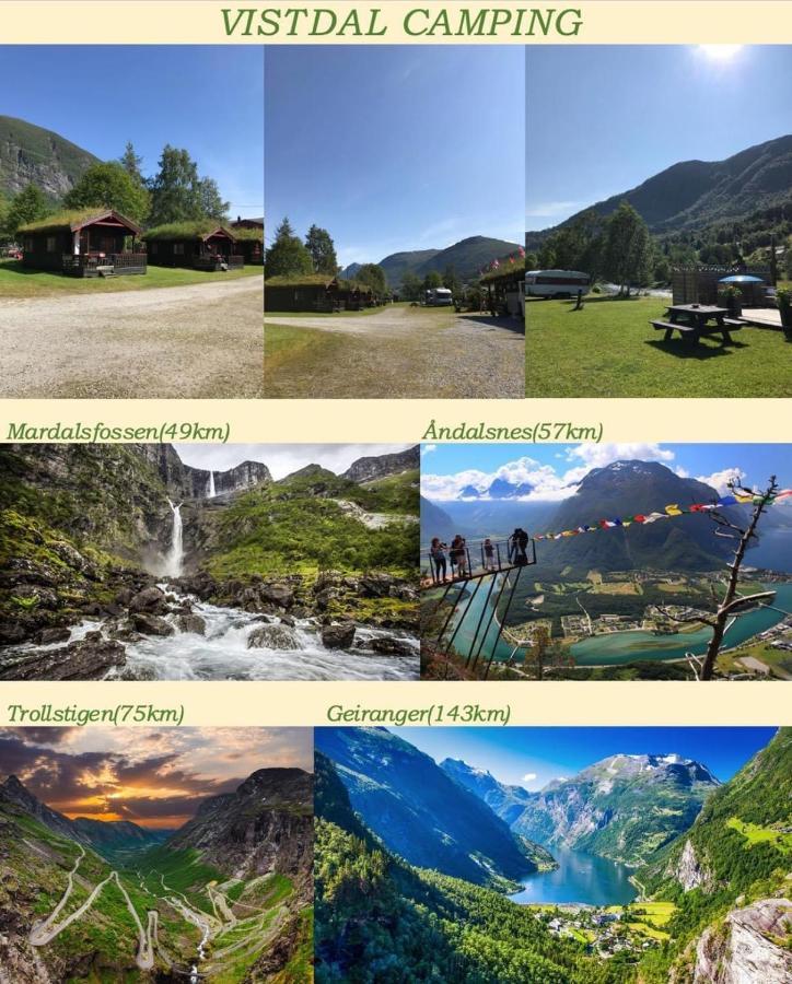 Vistdal Camping Myklebostad  エクステリア 写真
